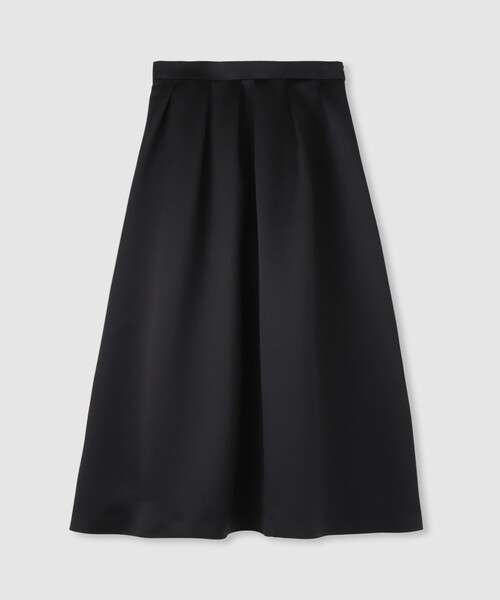 セール】【LOULOU WILLOUGHBY】ヘビーサテンタックスカート（スカート