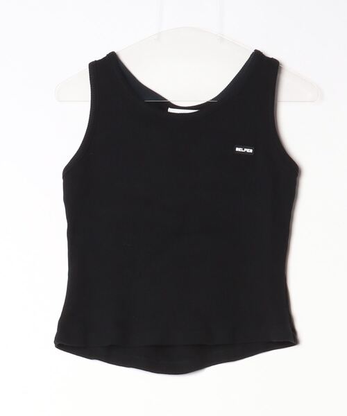 BELPER ブラック タンクトップ 新品タグ付き ブランド古着】BELPER｜ベルパー（レディース）のタンクトップ