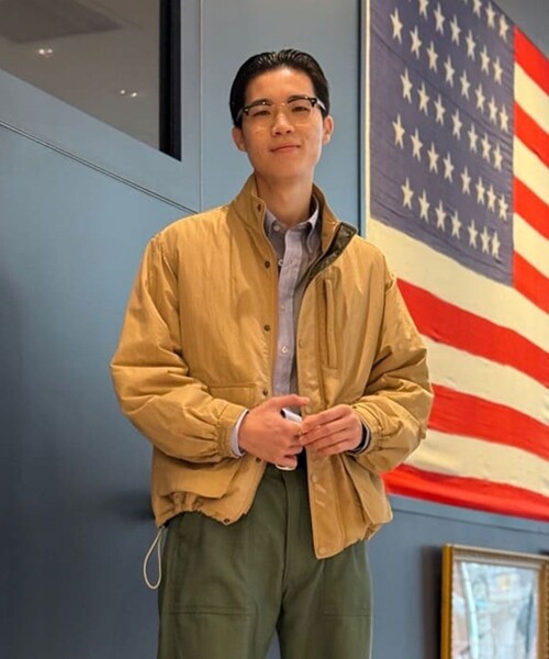 ◆オンラインストア限定◆ ナイロン　ショートパッファー　ジップジャケット