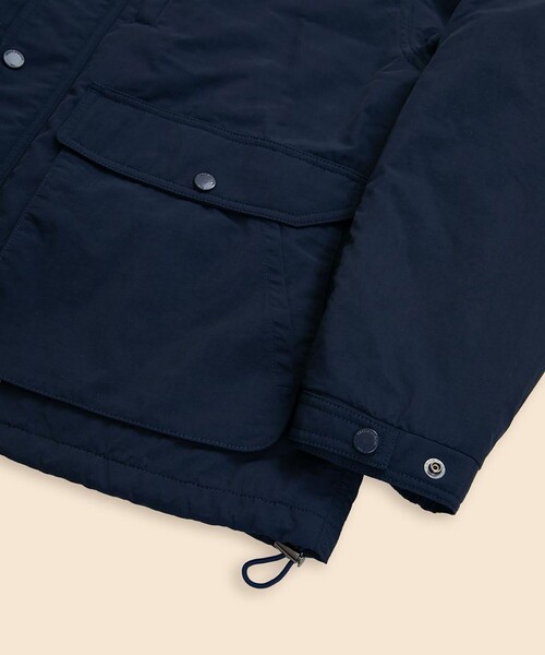 BROOKS BROTHERS(ブルックスブラザーズ)の「◆オンラインストア限定◆ ナイロン ショートパッファー ジップジャケット(ブルゾン・メンズ・ベージュ/ネイビー・LARGE/MEDIUM/SMALL)」の20枚目の写真