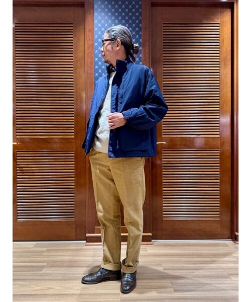 BROOKS BROTHERS(ブルックスブラザーズ)の「◆オンラインストア限定◆ ナイロン ショートパッファー ジップジャケット(ブルゾン・メンズ・ベージュ/ネイビー・LARGE/MEDIUM/SMALL)」の22枚目の写真
