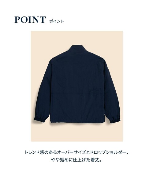 BROOKS BROTHERS(ブルックスブラザーズ)の「◆オンラインストア限定◆ ナイロン ショートパッファー ジップジャケット(ブルゾン・メンズ・ベージュ/ネイビー・LARGE/MEDIUM/SMALL)」の5枚目の写真