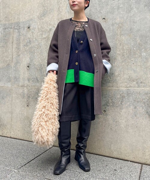 NOLLEY’S（ノーリーズ）の「ウォッシャブルフラノ風ハーフパンツ（その他パンツ・レディース・ブラック/ブラック系その他3・36/38）」の8枚目の写真