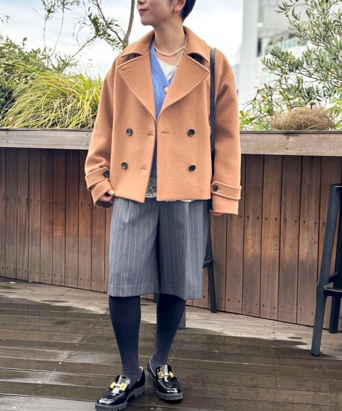 NOLLEY’S（ノーリーズ）の「ウォッシャブルフラノ風ハーフパンツ（その他パンツ・レディース・ブラック/ブラック系その他3・36/38）」の18枚目の写真