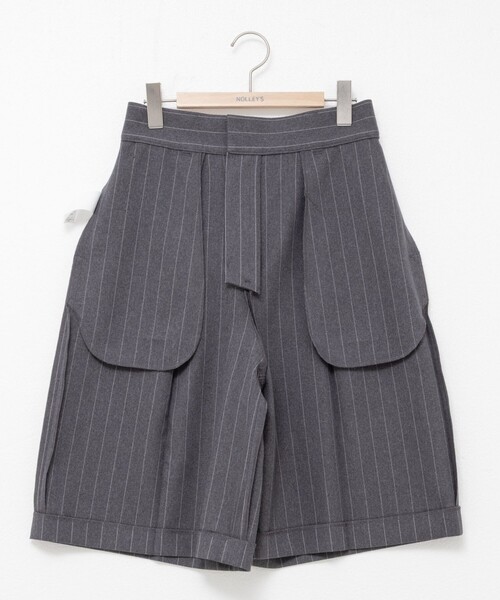 ノーリーズ（NOLLEY’S）/ウォッシャブルフラノ風ハーフパンツ セール】ウォッシャブルフラノ風ハーフパンツ（その他パンツ