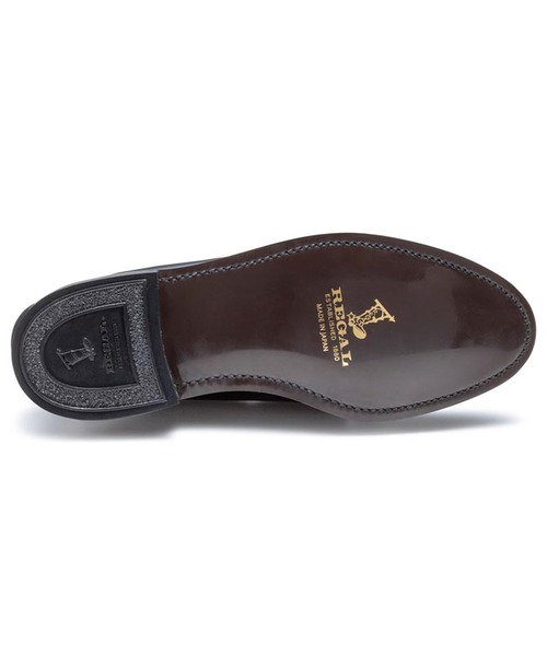 REGAL（リーガル）の「REGAL Boots Mark 2504 リーガル プレーントウ（ドレスシューズ・メンズ・ブラウン・24/24.5/25/25.5/26/26.5/27）」の8枚目の写真