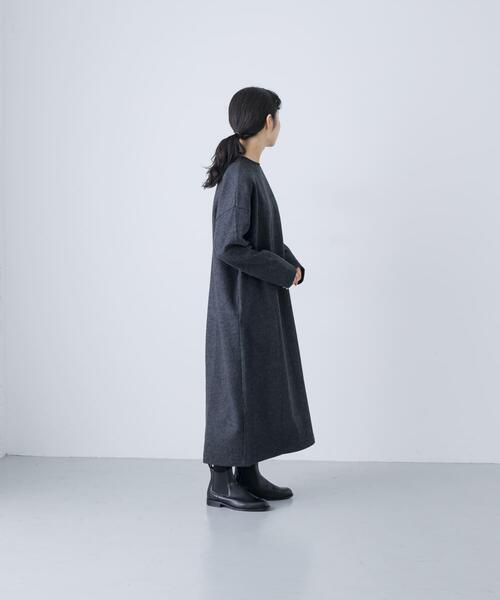 【未使用】　かぐれ　ウールロングワンピース ウールカット2WAYワンピース（ワンピース）｜かぐれ（カグレ）の