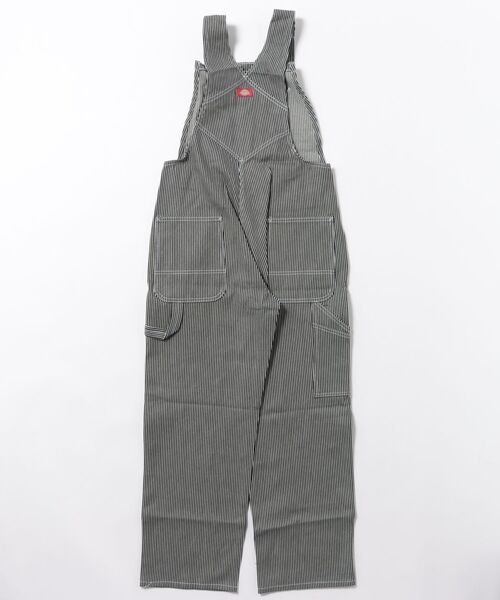 Dickies(ディッキーズ)の「Dickies/ディッキーズ ヒッコリーオーバーオール/サロペット/デニムサロペット(サロペット/オーバーオール・メンズ・ストライプ・32/34/30)」の2枚目の写真