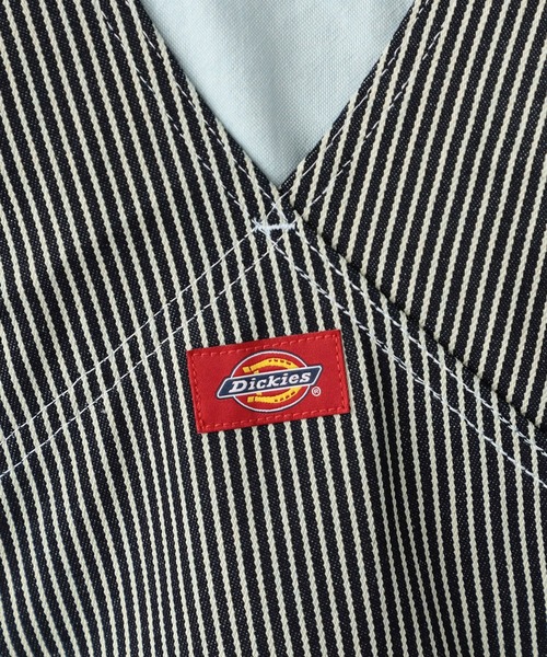 Dickies(ディッキーズ)の「Dickies/ディッキーズ ヒッコリーオーバーオール/サロペット/デニムサロペット(サロペット/オーバーオール・メンズ・ストライプ・32/34/30)」の9枚目の写真