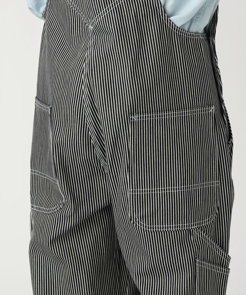 Dickies(ディッキーズ)の「Dickies/ディッキーズ ヒッコリーオーバーオール/サロペット/デニムサロペット(サロペット/オーバーオール・メンズ・ストライプ・32/34/30)」の11枚目の写真