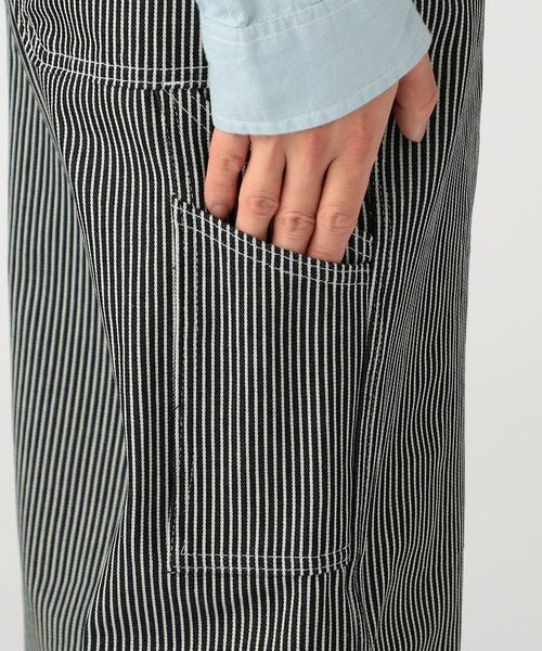 Dickies(ディッキーズ)の「Dickies/ディッキーズ ヒッコリーオーバーオール/サロペット/デニムサロペット(サロペット/オーバーオール・メンズ・ストライプ・32/34/30)」の13枚目の写真