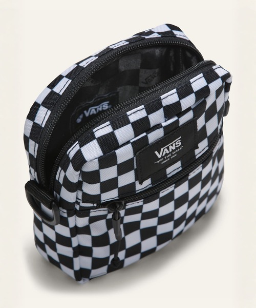 VANS（バンズ）の「BAIL ショルダーバッグ / Bail Shoulder Bag Black/White VN000MP6Y281（ショルダーバッグ・メンズ・ブラック×ホワイト・ONE SIZE）」の4枚目の写真