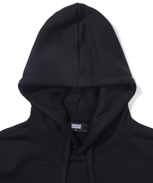 GAKKAI UNIONS(ガッカイユニオンズ)の「バーニーフィル フードパーカー ブラック(パーカー・レディース・その他・SMALL/MEDIUM/LARGE/X-LARGE)」の4枚目の写真