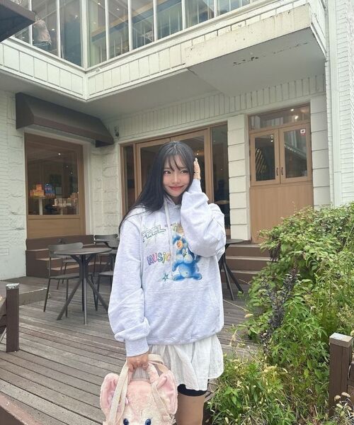 GAKKAI UNIONS(ガッカイユニオンズ)の「バーニーフィル フードパーカー ブラック(パーカー・レディース・その他・SMALL/MEDIUM/LARGE/X-LARGE)」の8枚目の写真