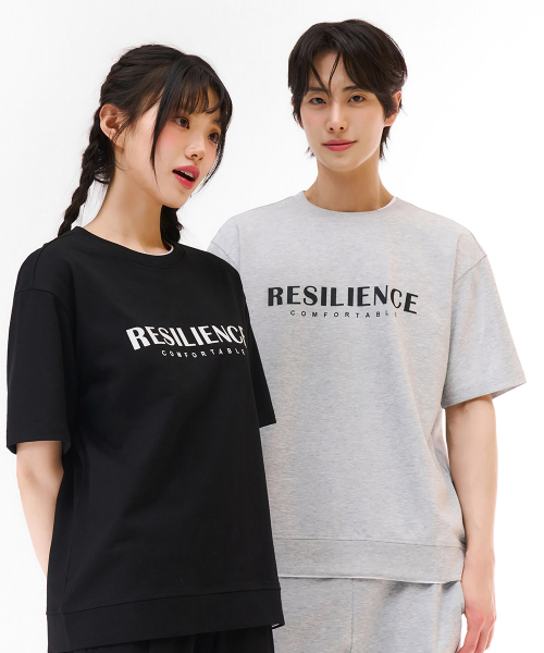 CHASECULT(チェイスカルト)の「共用クーリングコットン半袖Tシャツ-グレー(Tシャツ/カットソー・メンズ・MD.Gray・90/100/110/95/105)」の2枚目の写真
