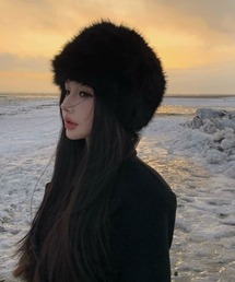 LADY LIKE（レディライク）の「【秋冬新作】ふわふわファーハット（ハット）」