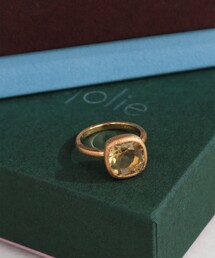 Demi-Luxe BEAMS | 【別注】Fruitsjolie / ハニークオーツ リング(リング)