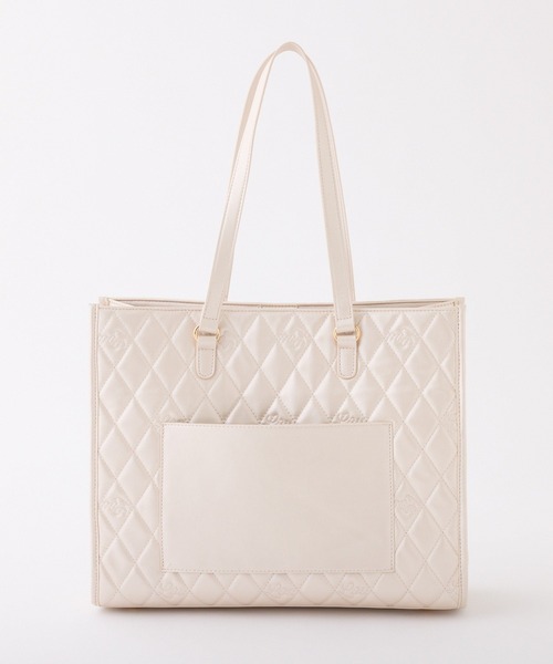 one after another NICE CLAUP（ワンアフターアナザーナイスクラップ）の「【LouLoumei】スカーフ付きキャリーオントートバッグ（トートバッグ・レディース・ブラック/ピンク/ベージュ/サックスブルー・FREE）」の8枚目の写真