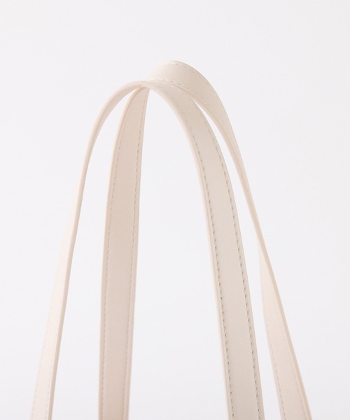 one after another NICE CLAUP（ワンアフターアナザーナイスクラップ）の「【LouLoumei】スカーフ付きキャリーオントートバッグ（トートバッグ・レディース・ブラック/ピンク/ベージュ/サックスブルー・FREE）」の16枚目の写真