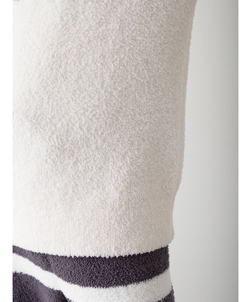 gelato pique(ジェラートピケ)の「【HOMME】パウダーロゴジャガードプルオーバー&ロングパンツセット(ルームウェア/パジャマ・メンズ・チャコールグレー/アイボリー・M/L)」の12枚目の写真