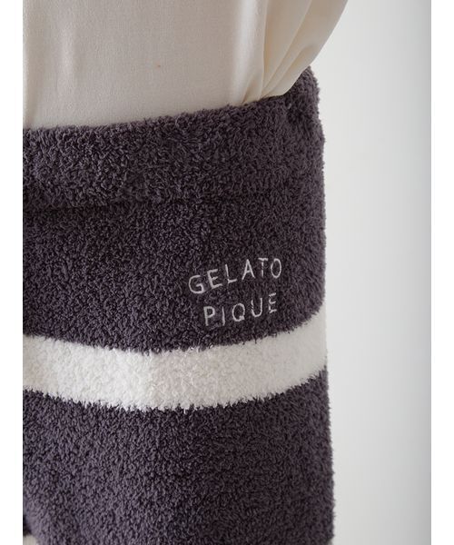 gelato pique(ジェラートピケ)の「【HOMME】パウダーロゴジャガードプルオーバー&ロングパンツセット(ルームウェア/パジャマ・メンズ・チャコールグレー/アイボリー・M/L)」の17枚目の写真