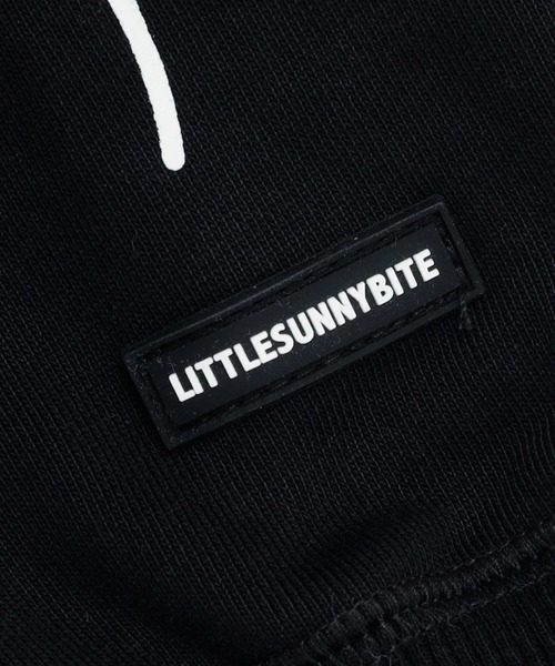 Little sunny bite（リトルサニーバイト）の「littlesunnybite/リトルサニーバイト/short D8 sweat hoodie（パーカー・レディース・ホワイト/ブラック・S/M）」の3枚目の写真