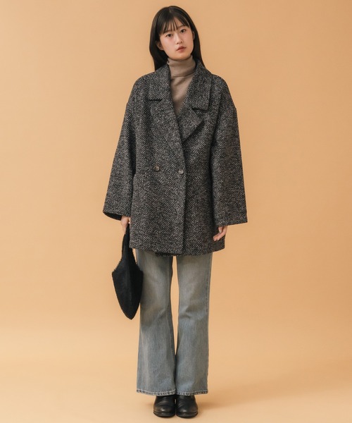 HEILIS（ヘイリス）の「シャギーニットバッグ / ニットバッグ シャギー レッド ブルー イエロー ブラック トレンド 冬服 秋服 小物 赤ニット クリスマス ギフト 贈り物 韓国 シンプル ガーリー ノームコア カジュアル（ハンドバッグ・レディース・レッド/ブラック/ブルー/イエロー・FREE）」の15枚目の写真