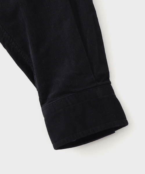 PORTER CLASSIC(ポータークラシック)の「PORTER CLASSIC/ポータークラシック R-UP ORGANIC CORDUROY SH PC-016-3685(シャツ/ブラウス・メンズ・ブラック/ホワイト・MEDIUM/LARGE)」の5枚目の写真