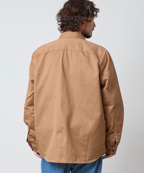 L.L.Bean(エルエルビーン)の「フランネルラインド・ハリケーン・シャツ 米国フィット・レギュラー(シャツ/ブラウス・メンズ・グリーン/ダークネイビー/キャメル/グレー・SMALL/MEDIUM/LARGE/X-LARGE)」の20枚目の写真