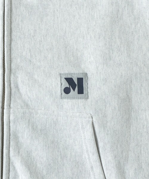MFC STORE（エムエフシーストア）の「MFC STORE “M” GEOMETRY ZIP HOODIE（パーカー・メンズ・ブラック/アッシュ/グレー系/ネイビー/ブルー系・S/M/L/XL）」の15枚目の写真
