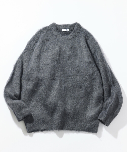 FREAK'S STORE(フリークスストア)の「シャギーニット クルーネック プルオーバー(ニット/セーター・メンズ・チャコールグレー/ベージュ/ブラウン/レッド/ブルー/グリーン・SMALL/MEDIUM/LARGE)」の20枚目の写真