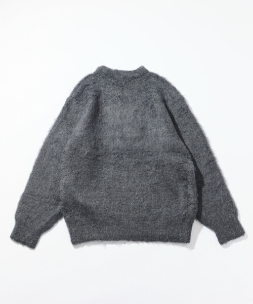 FREAK'S STORE(フリークスストア)の「シャギーニット クルーネック プルオーバー(ニット/セーター・メンズ・チャコールグレー/ベージュ/ブラウン/レッド/ブルー/グリーン・SMALL/MEDIUM/LARGE)」の12枚目の写真