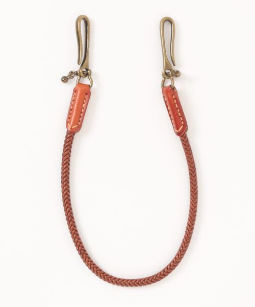 セール】編み込みタイプ レザー ウォレットコード（ウォレットチェーン