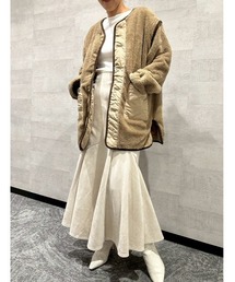 fifth（フィフス）の「マルチウェイリバーシブルキルトボアブルゾン（ブルゾン）」