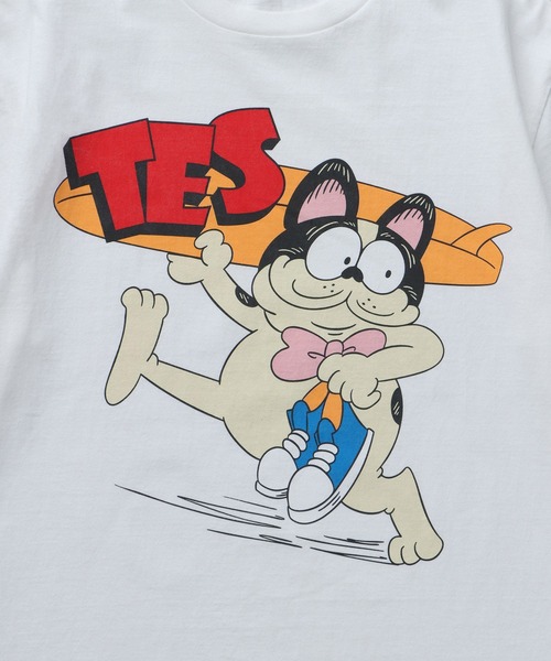 The Endless Summer（エンドレスサマー）の「TES POP CHARACTER T-SHIRT / Tシャツ（Tシャツ/カットソー・メンズ・ネイビー/ホワイト/ブラック/グレー・SMALL/MEDIUM/LARGE/X-LARGE/XX-LARGE）」の7枚目の写真