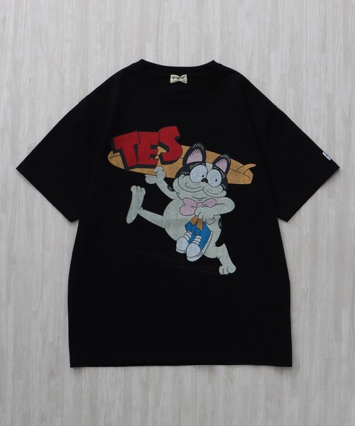 The Endless Summer（エンドレスサマー）の「TES POP CHARACTER T-SHIRT / Tシャツ（Tシャツ/カットソー・メンズ・ネイビー/ホワイト/ブラック/グレー・SMALL/MEDIUM/LARGE/X-LARGE/XX-LARGE）」の10枚目の写真