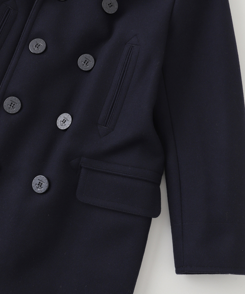JOURNAL STANDARD（ジャーナルスタンダード）の「BUZZ RICKSONS / バズリクソンズ PEA COAT (LONG MODEL)（ピーコート・メンズ・ネイビー・44/42）」の4枚目の写真