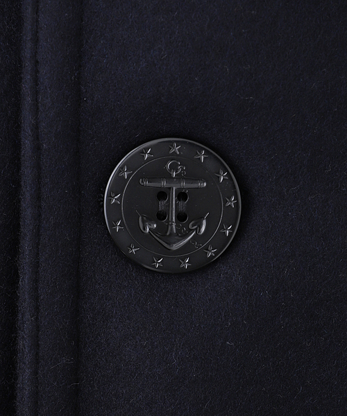 JOURNAL STANDARD（ジャーナルスタンダード）の「BUZZ RICKSONS / バズリクソンズ PEA COAT (LONG MODEL)（ピーコート・メンズ・ネイビー・44/42）」の6枚目の写真