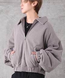 Confirm（コンファーム）の「太コーデュロイ 中綿ブルゾン ダブルジップ メンズ レディース ユニセックス（ダウンジャケット/コート）」