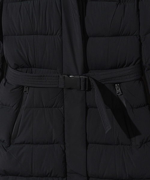 Mackage(マッカージュ)の「Mackage CORALIA-CITY Hooded Light Down Coat マッカージュ コラリア シティ ロング ダウンジャケット(ダウンジャケット/コート・レディース・ブラック/クリーム・MEDIUM/X-SMALL/SMALL)」の14枚目の写真