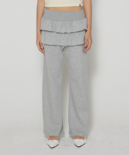 DEARSTALKER(ディアストーカー)の「D. BASIC CANCAN MINI SKIRT PANTS - 2 COLOR(その他パンツ・レディース・ブラック/ライトグレー・FREE/FREE(S))」の4枚目の写真