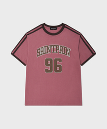 SPナンバーリンガー半袖Tシャツディープピンク