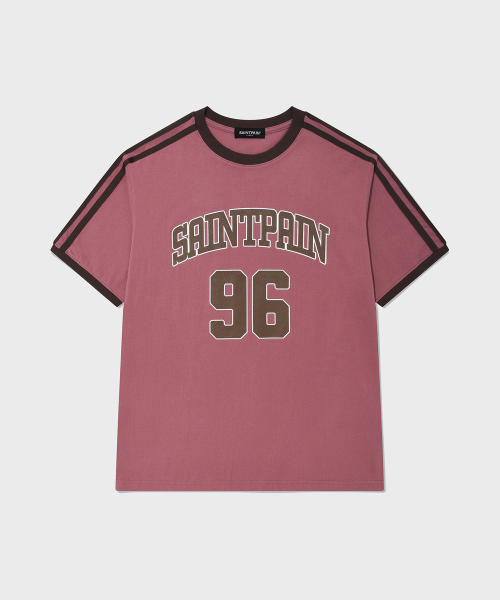 SAINTPAIN(セイントペイン)の「SPナンバーリンガー半袖Tシャツディープピンク(Tシャツ/カットソー・レディース・その他・MEDIUM/LARGE)」の1枚目の写真