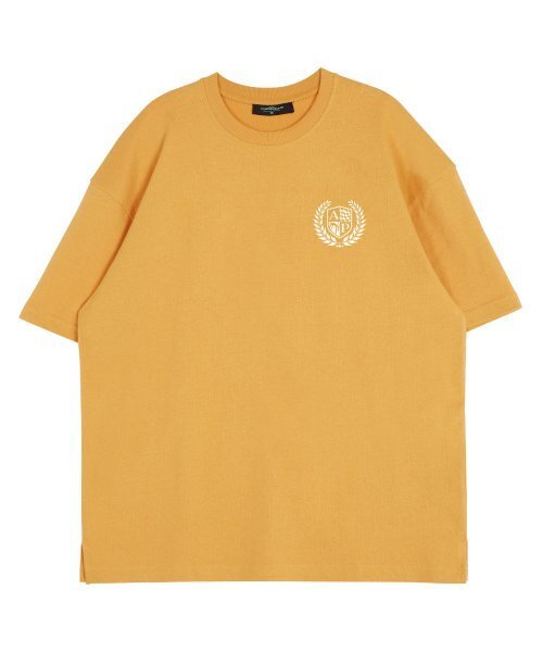 ASTRAL PROJECTION(アストラルプロジェクション)の「エイピシールドエンブレムラウンドネック15番手コットン半袖Tシャツ_チェダー(Tシャツ/カットソー・メンズ・その他・X-LARGE/LARGE)」の2枚目の写真