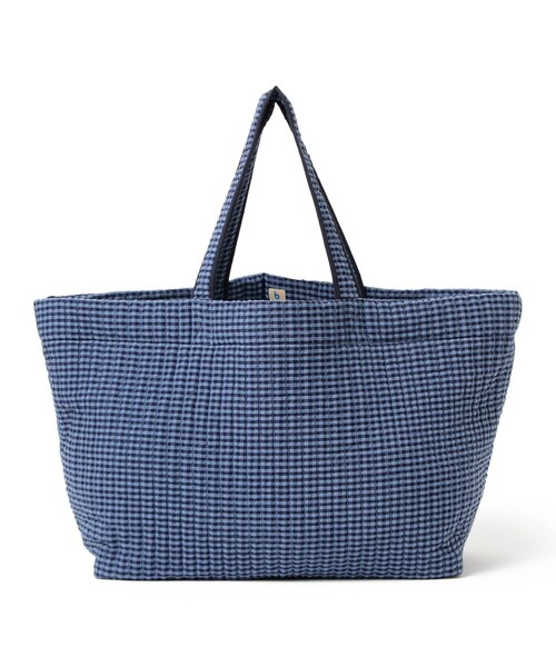 こども ビームス（コドモビームス）の「キルト トート 2026（トートバッグ・キッズ・レッド系その他/ネイビー・ONE SIZE）」の2枚目の写真