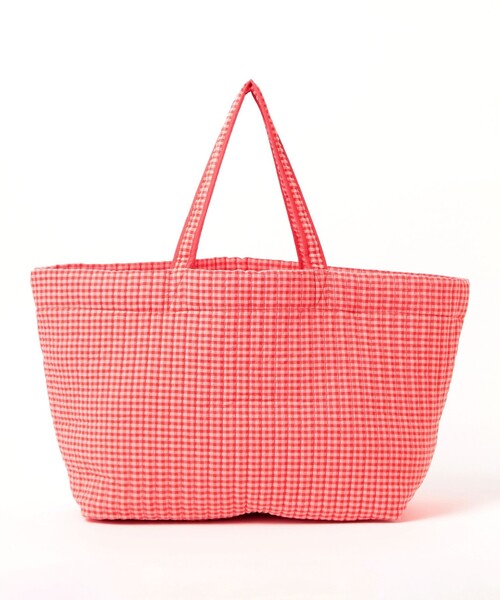 こども ビームス（コドモビームス）の「キルト トート 2026（トートバッグ・キッズ・レッド系その他/ネイビー・ONE SIZE）」の4枚目の写真