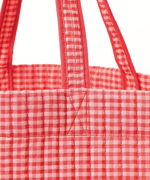 こども ビームス（コドモビームス）の「キルト トート 2026（トートバッグ・キッズ・レッド系その他/ネイビー・ONE SIZE）」の6枚目の写真