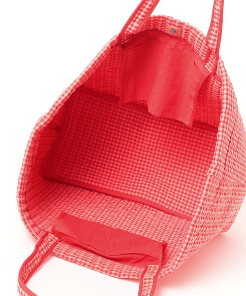 こども ビームス（コドモビームス）の「キルト トート 2026（トートバッグ・キッズ・レッド系その他/ネイビー・ONE SIZE）」の7枚目の写真