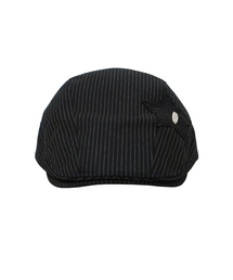 HETIT（ヘティ）の「Y2K ハンティングキャップ（ピンストライプ）（ハンチング/ベレー帽）」