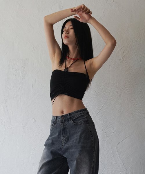RUBATI（ルバティ）の「Wooden Beads Tube Top (BLACK)（Tシャツ/カットソー・レディース・その他・size2/size1）」の11枚目の写真